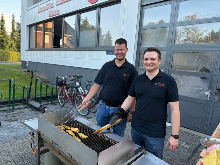 FW-WRN: Grillabend der Jugendfeuerwehr Werne verbindet Familien und Feuerwehrgemeinschaft