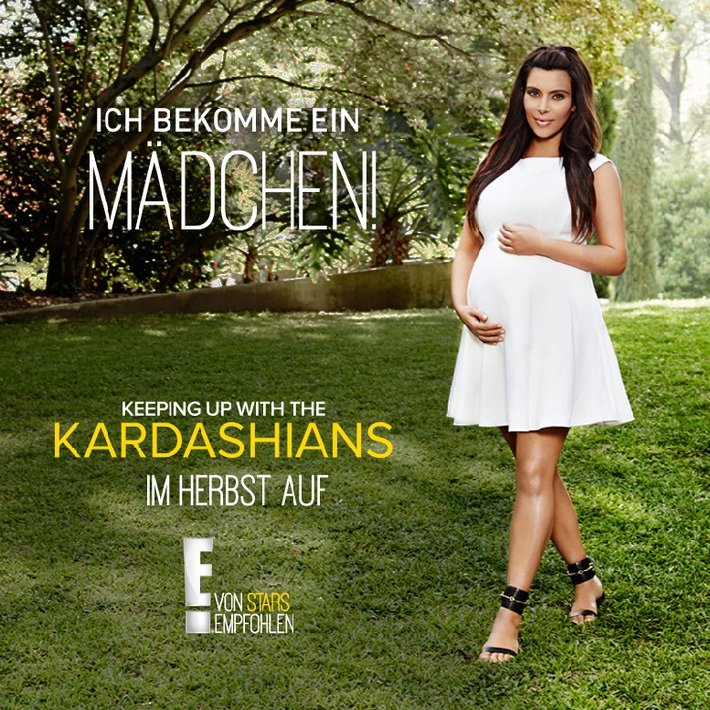 Kim Kardashian: &quot;It&#039;s a girl!&quot;/  In der neuen Staffel &quot;Keeping Up with the Kardashians&quot; wurde heute um 7:00 Uhr MEZ das Geschlecht von Kim Kardashians Baby bekannt gegeben. Es ist ein Mädchen! (BILD)