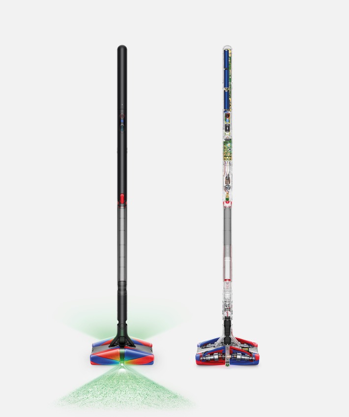 Dyson präsentiert den mit 38 Millimetern Durchmesser schlanksten Staubsauger[1] aller Zeiten: Der neue Dyson PencilVac