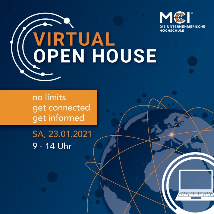Virtuelles Open House am MCI