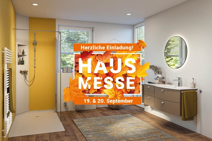 Raus aus der Wanne, rein ins Duschvergnügen! Viterma lädt zur gemeinsamen Hausmesse in 3 Ländern
