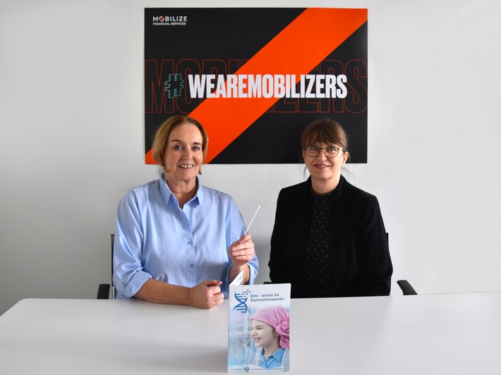 Stammzellen-Typisierungsaktion bei Mobilize Financial Services in Neuss