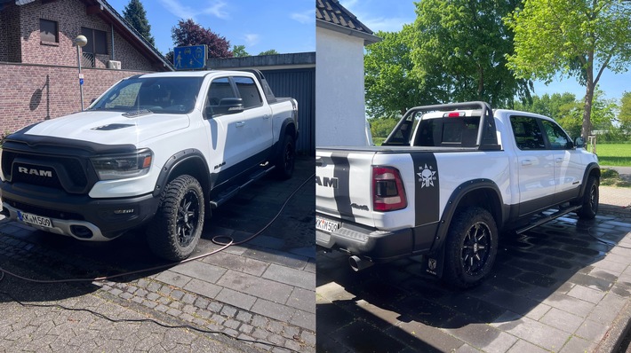 POL-VIE: Dodge RAM gestohlen - Hinweise gesucht!