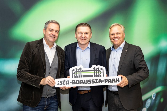 ista bringt Energie ins Spiel - Borussia-Park wird zum ista-Borussia-Park