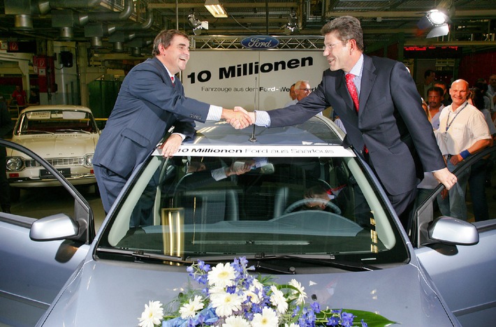 35 Jahre Ford-Werke Saarlouis - zehn Millionen Fahrzeuge aus dem Saarland