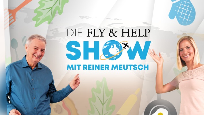 Pressemitteilung: „Die Fly & Help Show“  –  Eineinhalb Köche tischen für Schlagerstars auf