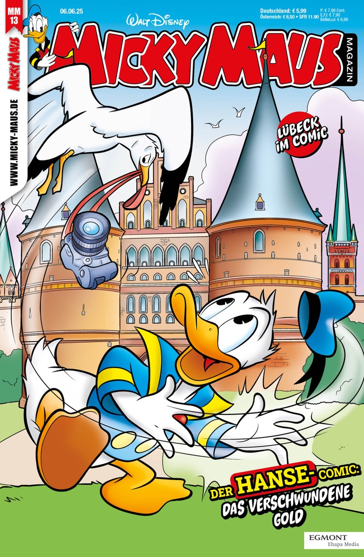 Das Micky Maus Magazin nimmt Kurs auf Lübeck!