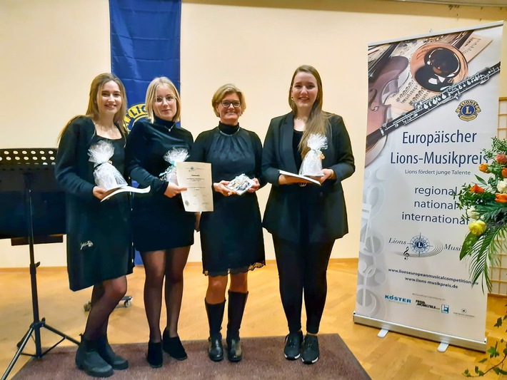 Musikalische Talente ausgezeichnet -  Studentin der Uni Osnabrück erhielt 1. Preis beim 26. Lions Musikpreis