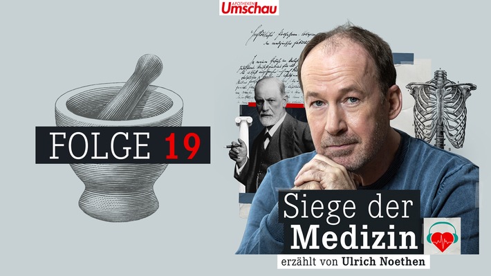 Neue Folge des Apotheken Umschau-Podcasts &quot;Siege der Medizin&quot;: &quot;Warum Apotheken die Medizin besser machen - Die Geschichte der Pharmazie&quot;