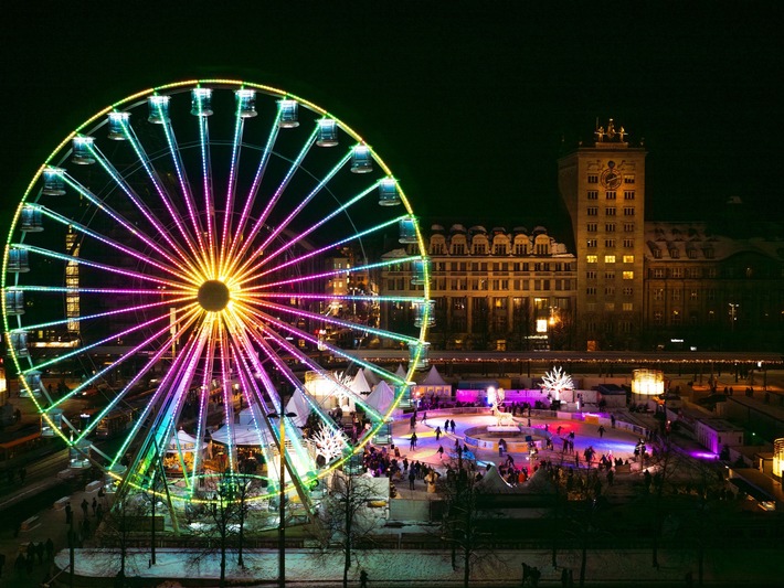 Leipziger Eistraum ab 17. Januar auf dem Augustusplatz