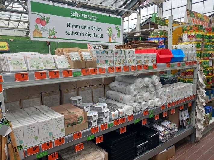 Pressemitteilung: HORNBACH und „meine ernte“ bauen Produktangebot für naturnahes Gärtnern aus