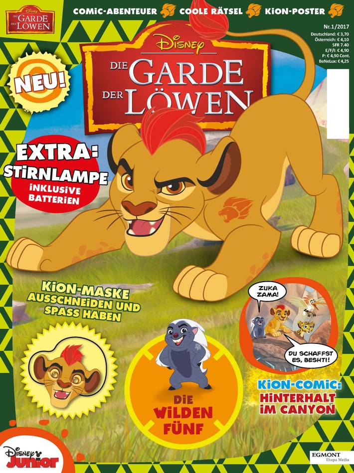Disney Die Garde der Löwen: Im offiziellen Magazin geht das Gebrüll weiter