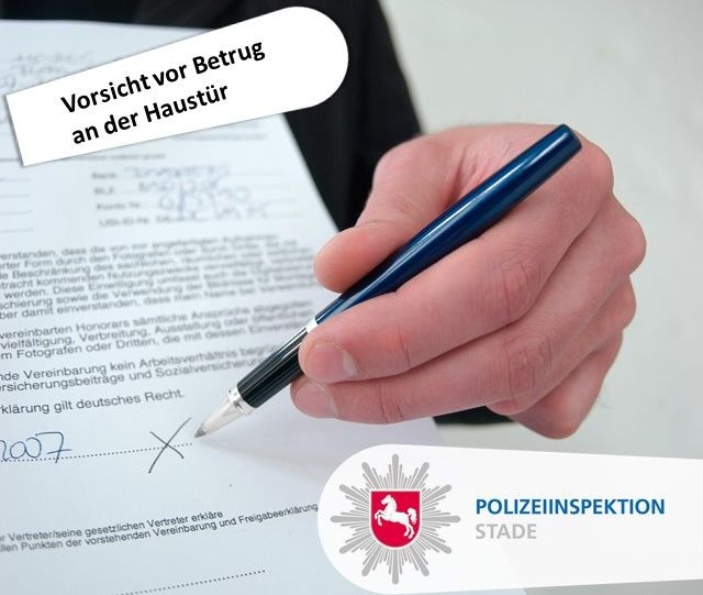 POL-STD: Einbruch in Buxtehuder Postpaketlager, Polizei und Elbeklinikum warnen vor Betrügern an der Haustür