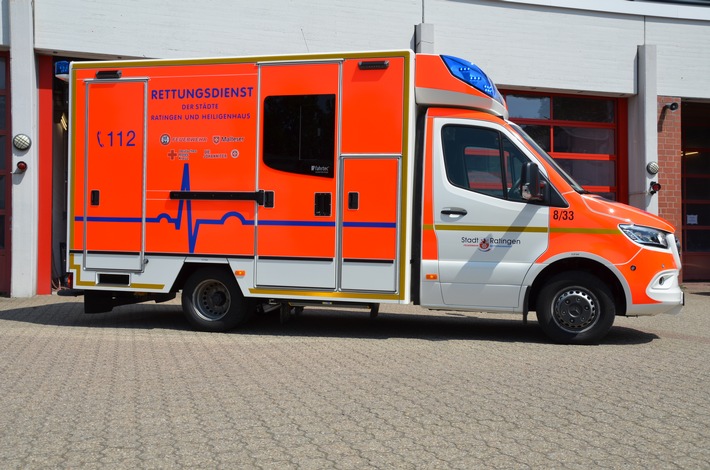 FW Ratingen: Rettungsdienst der Städte Ratingen und Heiligenhaus