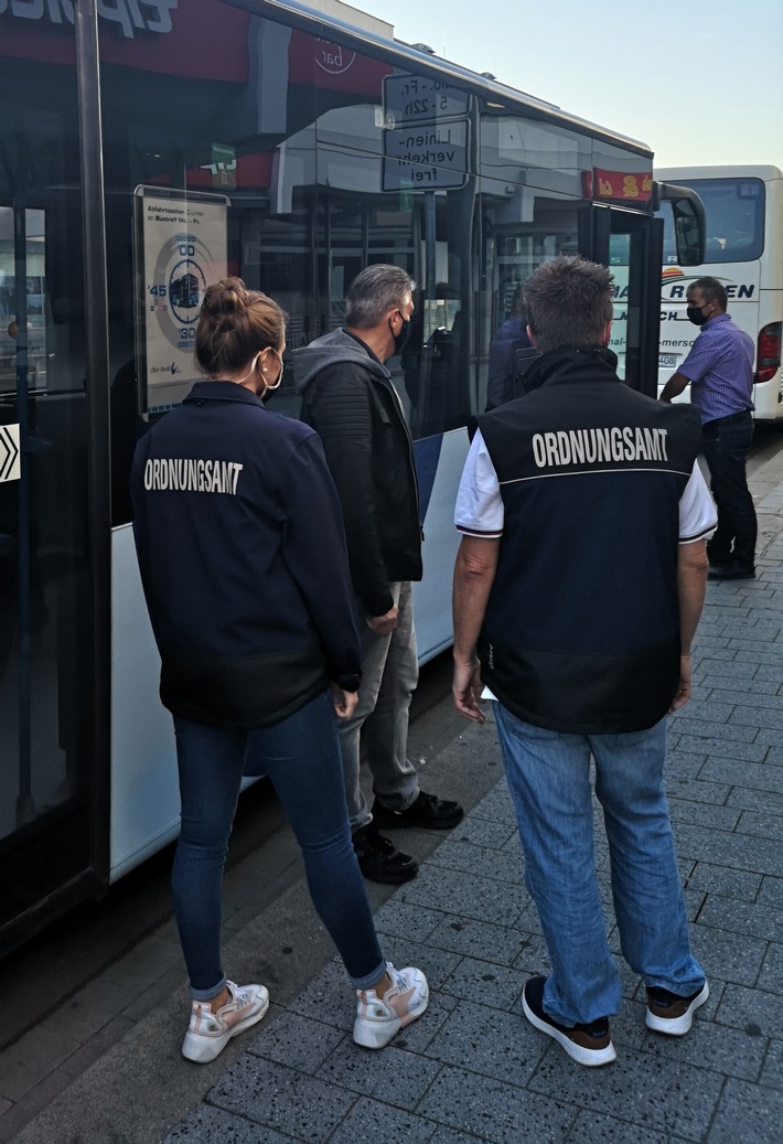 POL-ST: Kreis Steinfurt, Überprüfung der Maskenpflicht