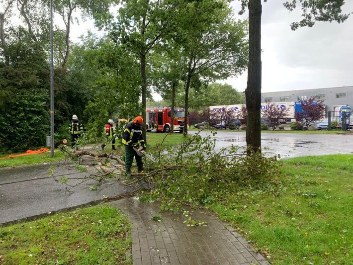 FFW Schiffdorf: Windböen sorgen für Einsätze im Gemeindegebiet