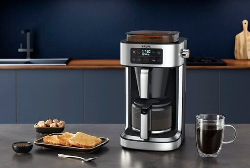 Krups Aroma Partner: Die erste Filterkaffeemaschine mit Kaffee-Aufbewahrung und Auto-Dosierung