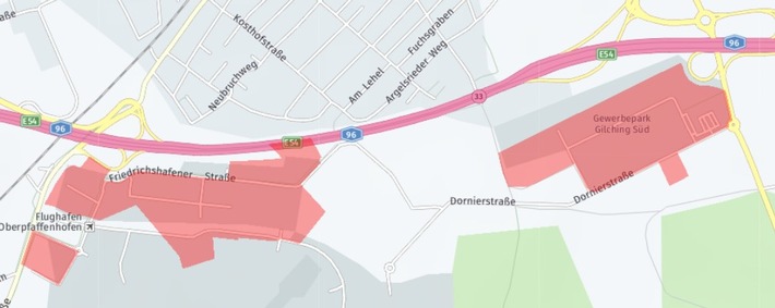 Update: Vodafone erweitert geplanten Glasfaser-Ausbau in Gilching &amp; Weßling um Gewerbepark Gilching Süd