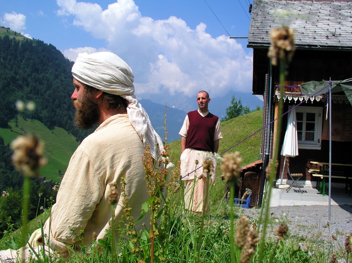 Media Service: Hindu-Mönche im Schächental