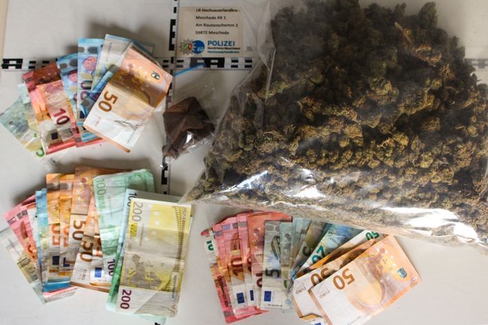 POL-HSK: Drogenfund und Festnahmen
