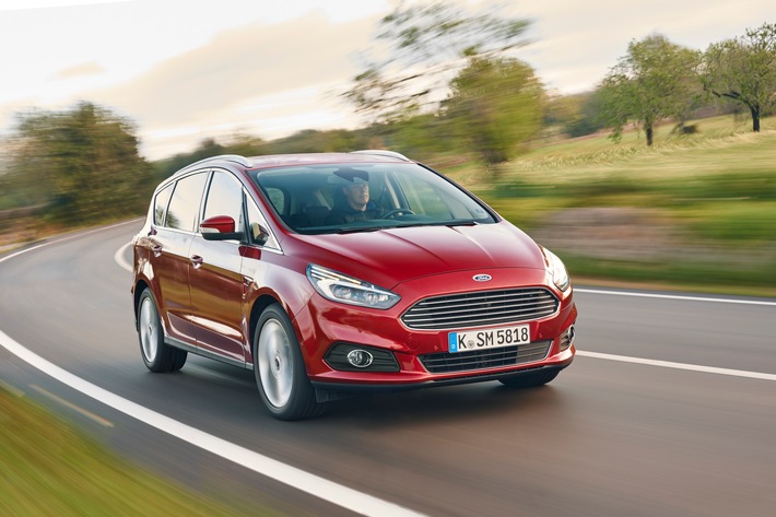 Ford S-MAX laut Ranking von &quot;bf | forecasts&quot; und &quot;Focus online&quot; der &quot;Restwertriese&quot; unter den Vans (FOTO)