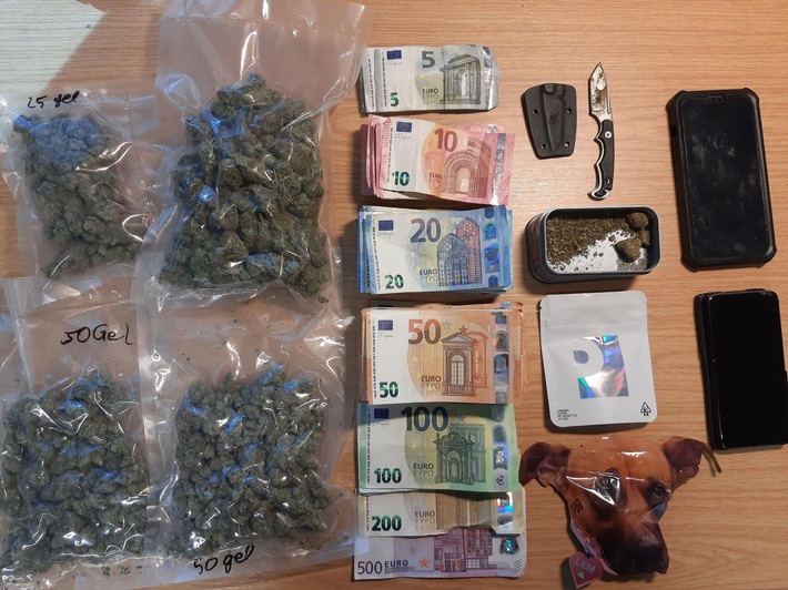 BPOLD-B: Mann mit Betäubungsmitteln und Bargeld festgenommen