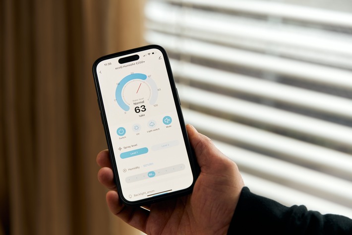 Keimfrei, stromsparend und effizient  -  Die neuen Luftbefeuchter ecoQ HumidAir E250 und E250+ 