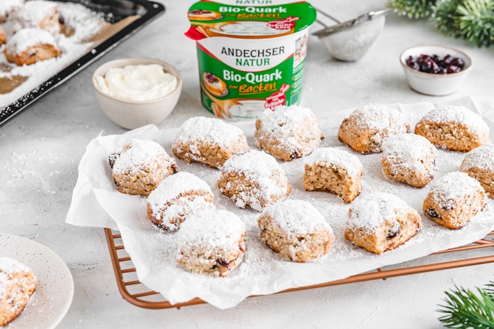 Für perfekte Backergebnisse: Neuer ANDECHSER NATUR Bio-Quark zum Backen
