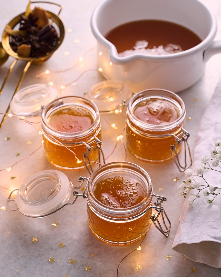 Die pure Freude im Glas. Dieses Gelee macht nicht nur Teefans glücklich.