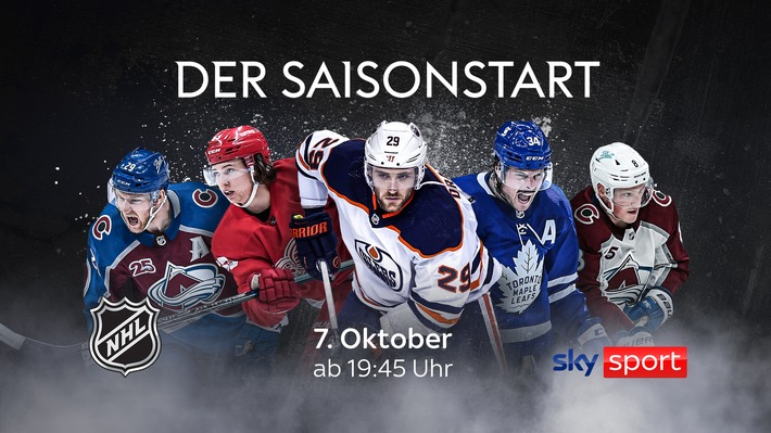Die Jagd nach dem Stanley Cup beginnt - Die NHL 2022/23 ab 7. Oktober live auf Sky