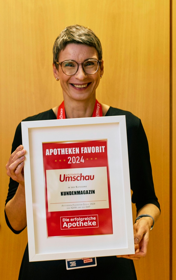 "Apotheken-Favoriten 2024": Apotheken Umschau ist spitze