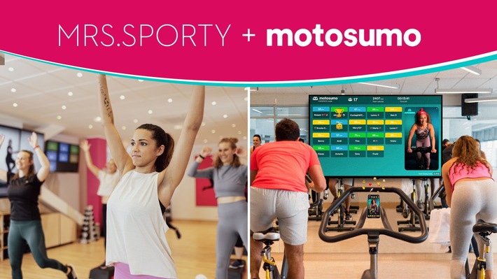 Europas neue Fitness-Power: Mrs.Sporty und Motosumo schließen sich zusammen, um Fitness neu zu denken: in der Umsetzung, im Erlebnis und im Wachstumspotenzial