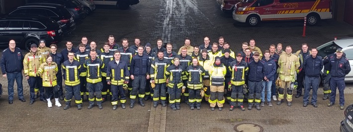 FW Beverungen: 45 neue Truppführer im Kreis Höxter erfolgreich ausgebildet