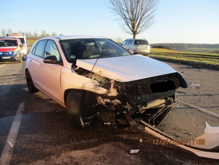 POL-PDPS: Schwerer Verkehrsunfall an der Einmündung K10/L471 bei Nünschweiler