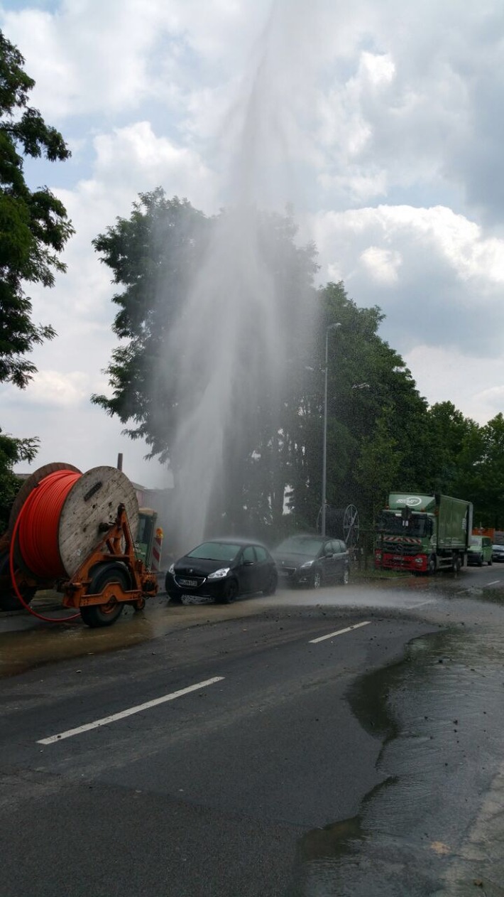 FW-MH: Punktueller Platzregen in Mülheim an der Ruhr #FWMH