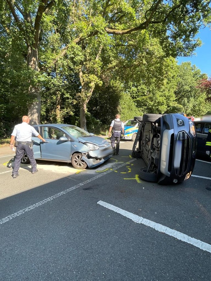 FW-Schermbeck: Verkehrsunfall auf der Malberger Straße