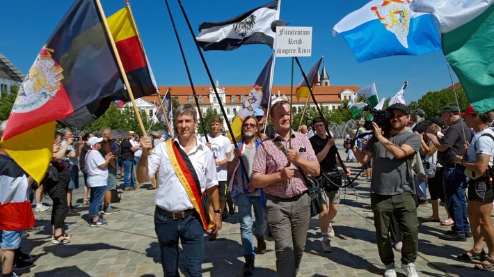 ARD Story: "Schattenreich - die Umsturzpläne der Reichsbürger"