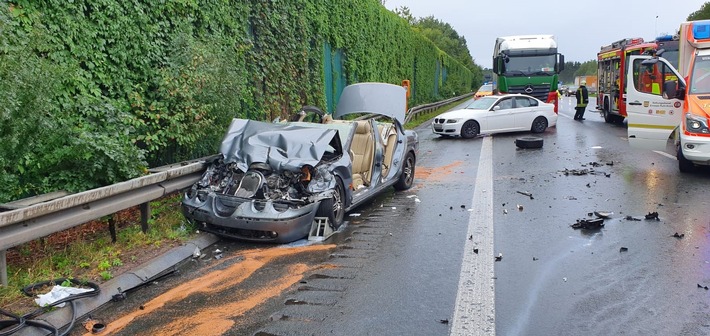 FW-EN: Verkehrsunfall auf der BAB 1