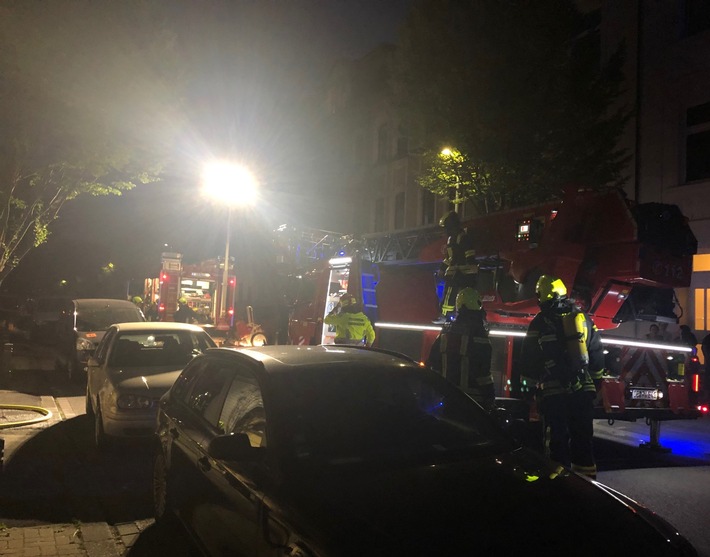 FW-OB: Küchenbrand Arndtstr.