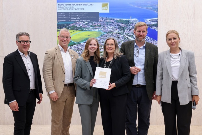 Lübeck: Zwei Projekte von BPD von der DGNB ausgezeichnet – Verleihung von Vorzertifikaten in Gold auf der Immobilienmesse Expo Real