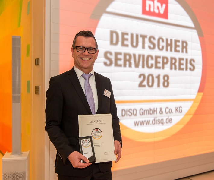 Münchener Verein erhält Deutschen Servicepreis zum fünften Mal in Folge
