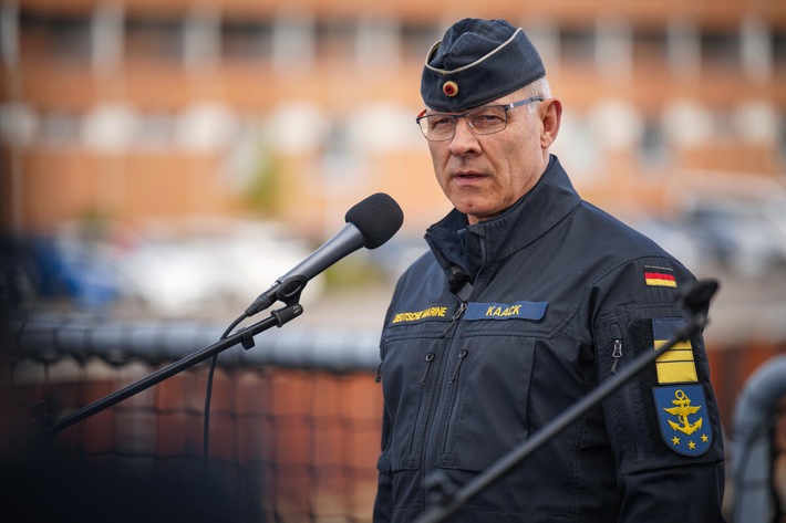 Presselink: Bilanzrede des scheidenden Inspekteurs der Deutschen Marine