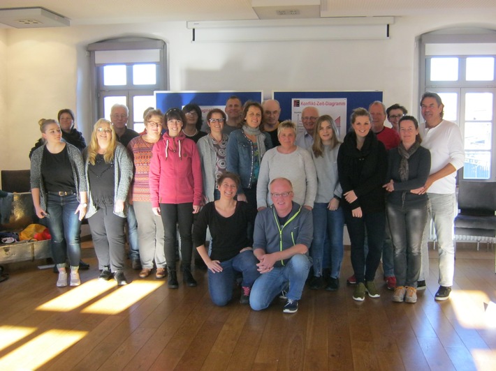 POL-WE: Viel gelernt - Erfolgreicher Gewalt-Sehen-Helfen Workshop in Rosbach