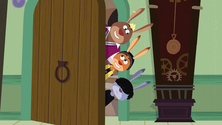 Serien-Premiere: "Rabbit Academy - Die Häschenschule" ab 20. März 2026 bei KiKA / Die Animationsserie zu den erfolgreichen Kinofilmen: Stadthasen, Schulmagie und jede Menge Abenteuer