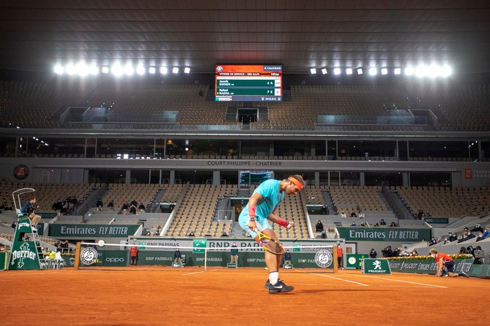 Brillanter Tennis-Genuss: Eurosport und HD+ zeigen Roland-Garros in UHD HDR