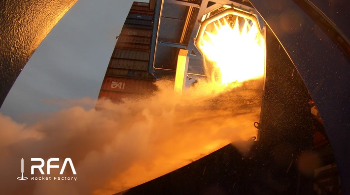 Launchdienstleister Rocket Factory Augsburg: Erfolgreicher Test für Triebwerk mit gestufter Verbrennung