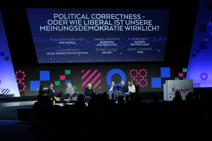 Medientage München - Journalism Summit: 
Political Correctness - oder wie liberal ist unsere Meinungsdemokratie wirklich? /
Die Freiheit der Narren? - Verwaist unsere demokratische Kultur?