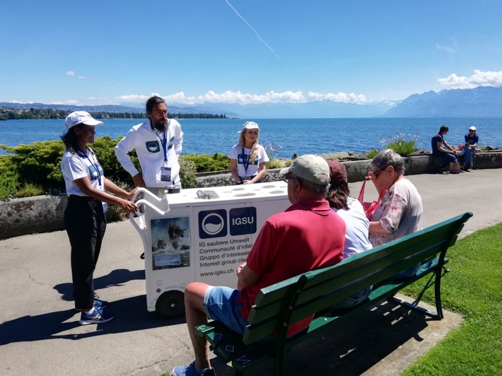 Communiqué: «Ne laisser aucune chance au littering: Morges montre l’exemple»