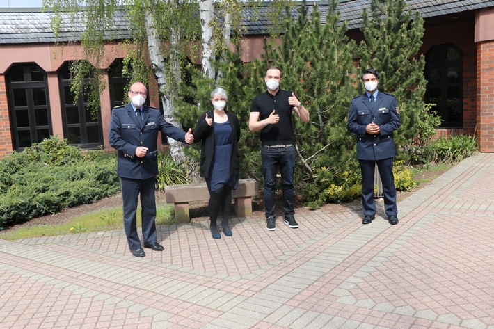 HDP-RP: Begrüßung neuer Polizeistudierender am Campus Hahn