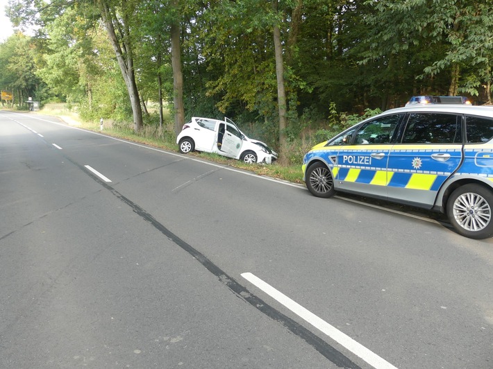 POL-GM: 110820-647: 24-Jährige schleuderte vor Baum